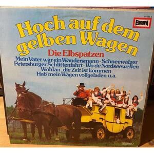 Orchester Jens Berthold – Hoch Auf Dem Gelben Wagen 33rpm VG+ AB37